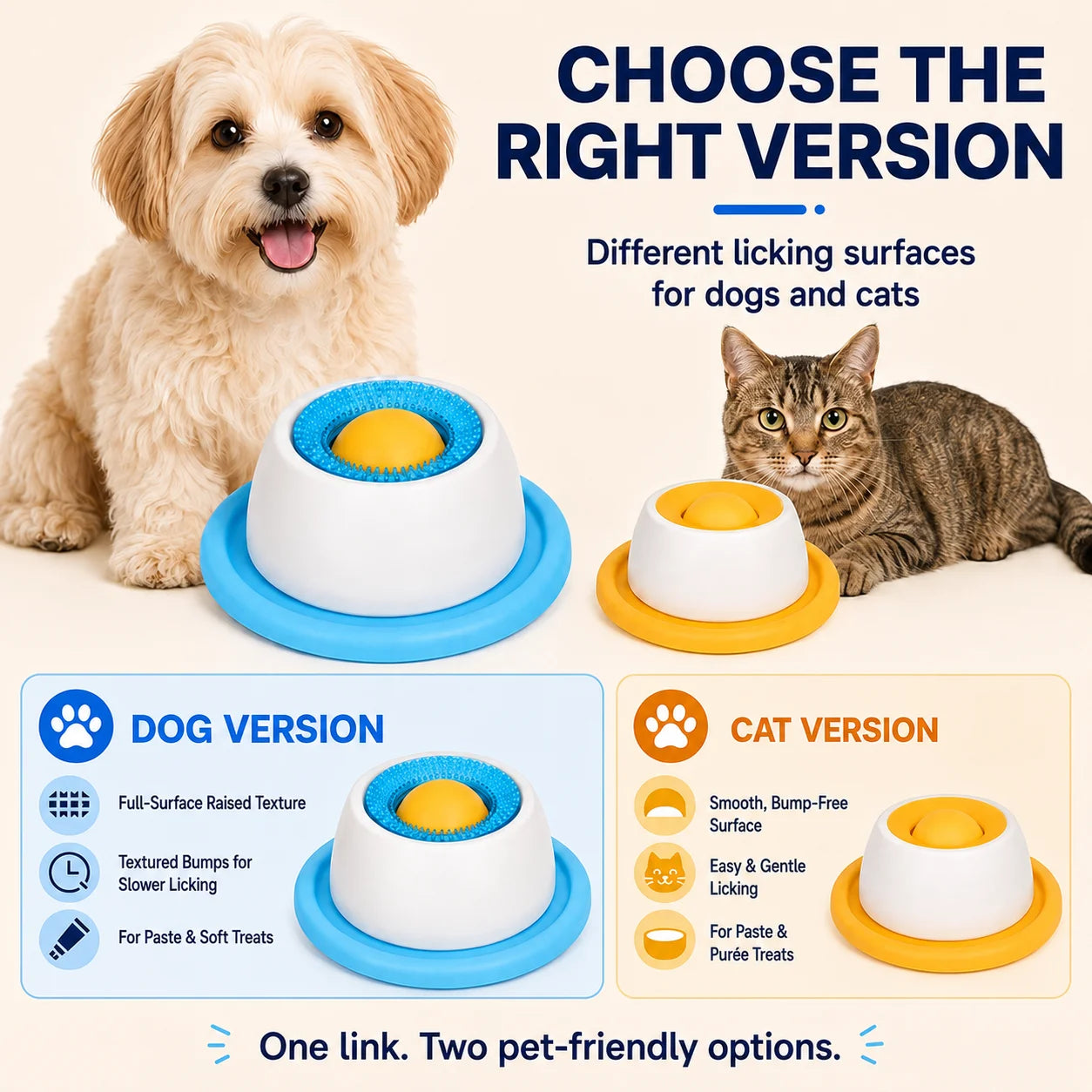 LickiMat enrichment slow feeder for cats and dogs – product view 4
