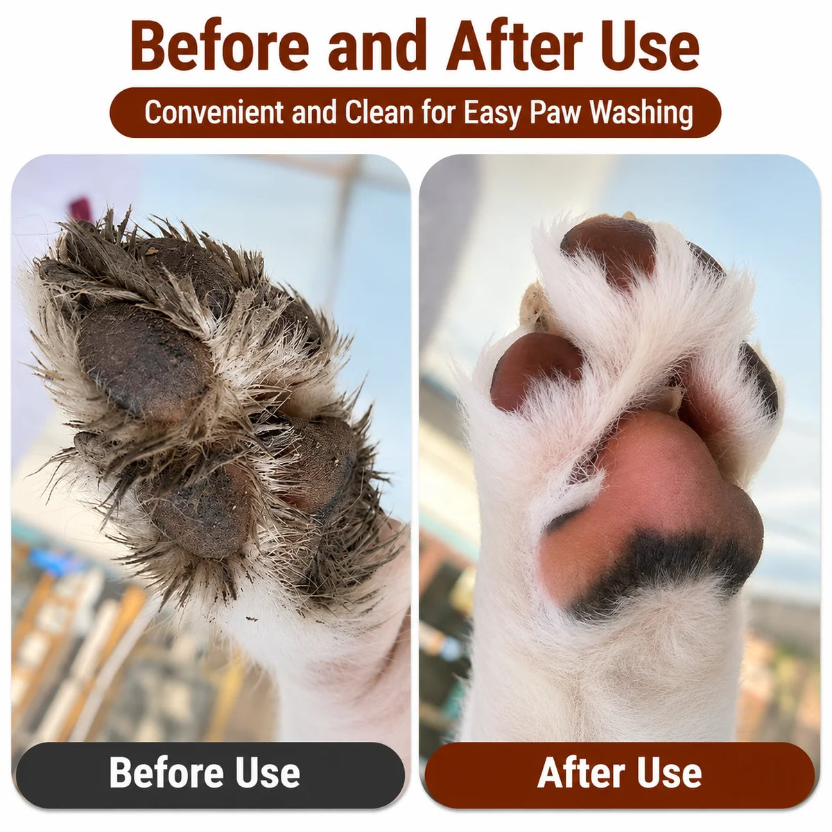 PawRinse portable paw washer for dogs and cats – product view 3